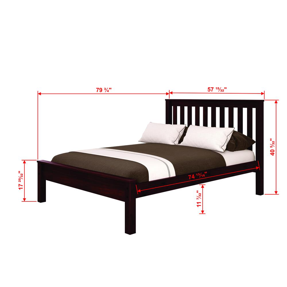 Full Contempo Bed W/Twin Trundle Bed